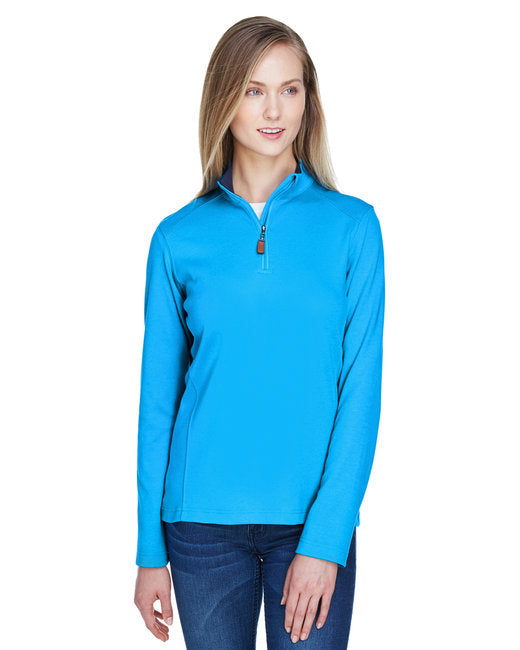 Custom Embroidered Devon & Jones Ladies' DRYTEC20™ Performance Quarter-Zip - DG479W