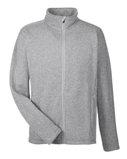 Custom Embroidered Devon & Jones Men's Bristol Full-Zip Sweater Fleece Jacket - DG793