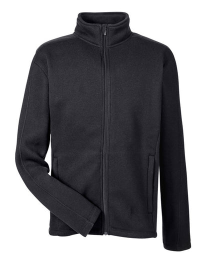 Custom Embroidered Devon & Jones Men's Bristol Full-Zip Sweater Fleece Jacket - DG793