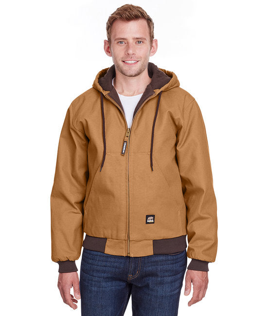 Custom Embroidered Berne Men's Berne Heritage Hooded Jacket - HJ51