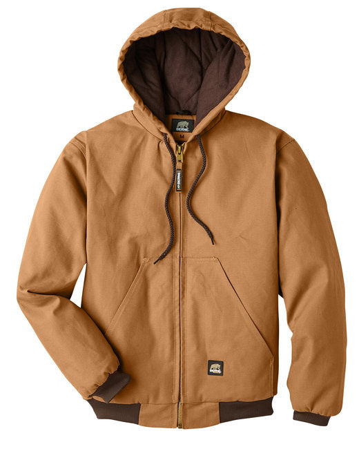 Custom Embroidered Berne Men's Berne Heritage Hooded Jacket - HJ51