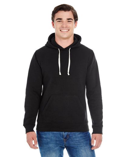 Custom Embroidered J America Adult Triblend Pullover Fleece Hooded Sweatshirt - JA8871