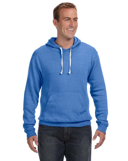 Custom Embroidered J America Adult Triblend Pullover Fleece Hooded Sweatshirt - JA8871