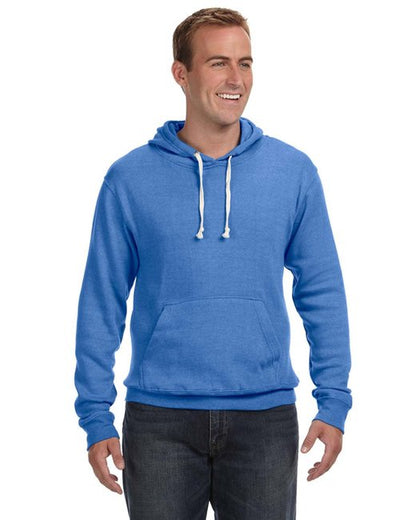 Custom Embroidered J America Adult Triblend Pullover Fleece Hooded Sweatshirt - JA8871