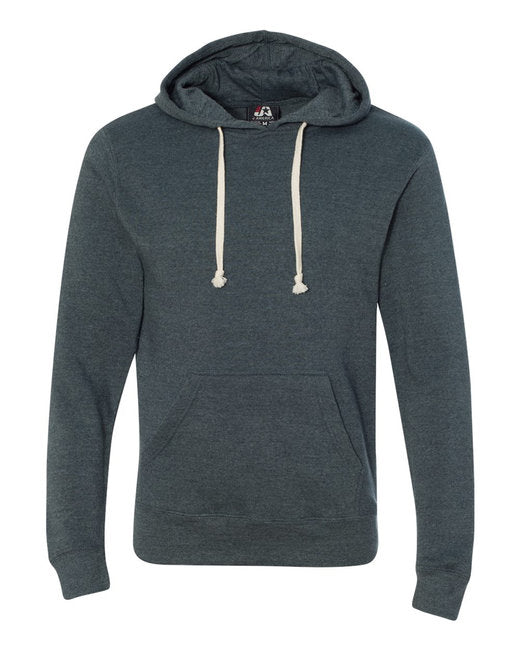 Custom Embroidered J America Adult Triblend Pullover Fleece Hooded Sweatshirt - JA8871