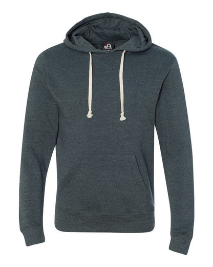 Custom Embroidered J America Adult Triblend Pullover Fleece Hooded Sweatshirt - JA8871