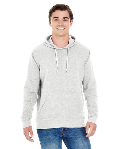 Custom Embroidered J America Adult Triblend Pullover Fleece Hooded Sweatshirt - JA8871