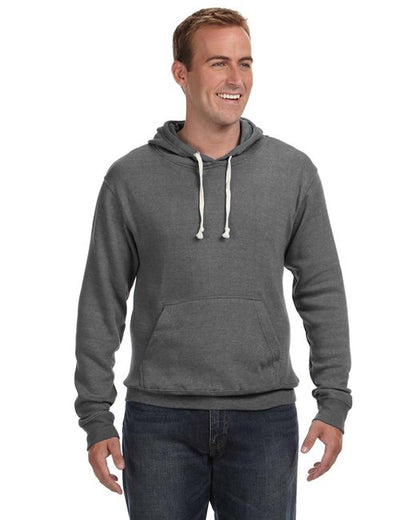 Custom Embroidered J America Adult Triblend Pullover Fleece Hooded Sweatshirt - JA8871