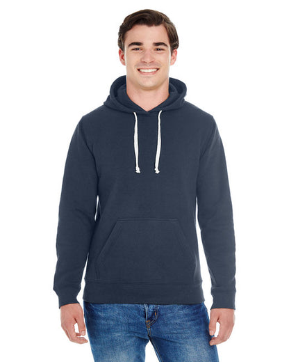 Custom Embroidered J America Adult Triblend Pullover Fleece Hooded Sweatshirt - JA8871
