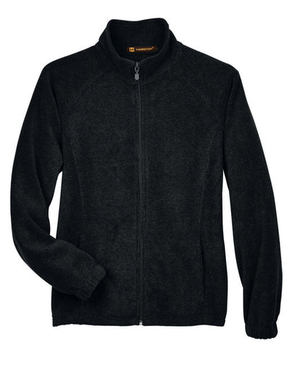 Custom Embroidered Harriton Ladies' 8 oz. Full-Zip Fleece - M990W