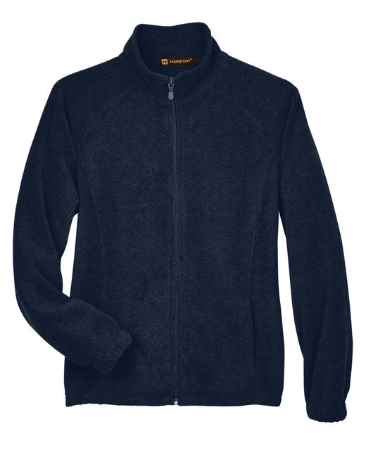 Custom Embroidered Harriton Ladies' 8 oz. Full-Zip Fleece - M990W