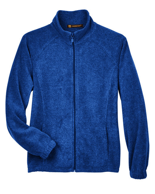 Custom Embroidered Harriton Ladies' 8 oz. Full-Zip Fleece - M990W