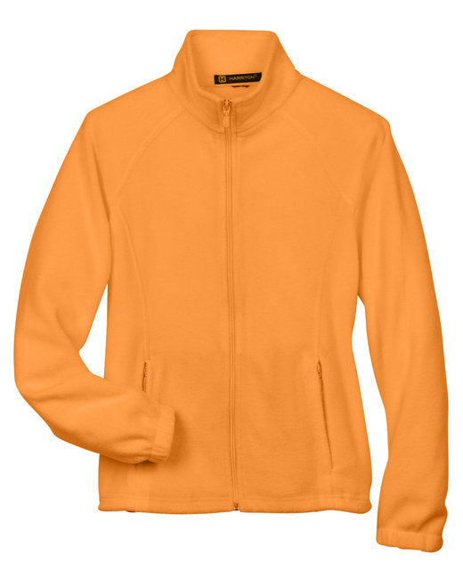 Custom Embroidered Harriton Ladies' 8 oz. Full-Zip Fleece - M990W