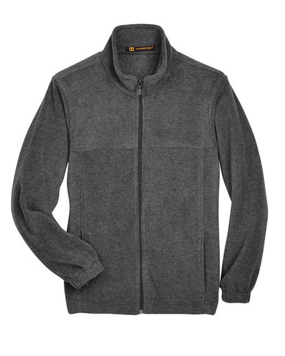 Custom Embroidered Harriton Youth 8 oz. Full-Zip Fleece - M990Y