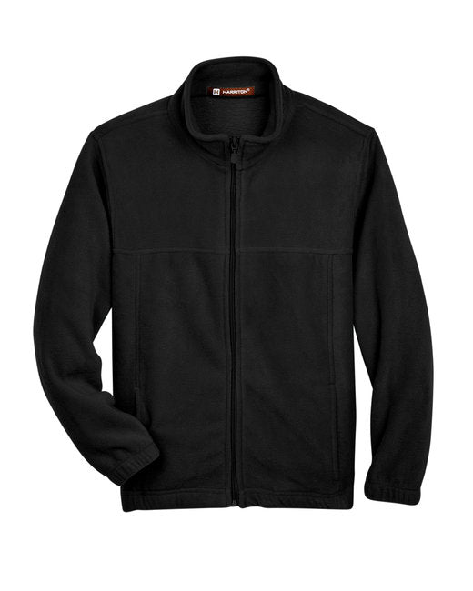 Custom Embroidered Harriton Youth 8 oz. Full-Zip Fleece - M990Y