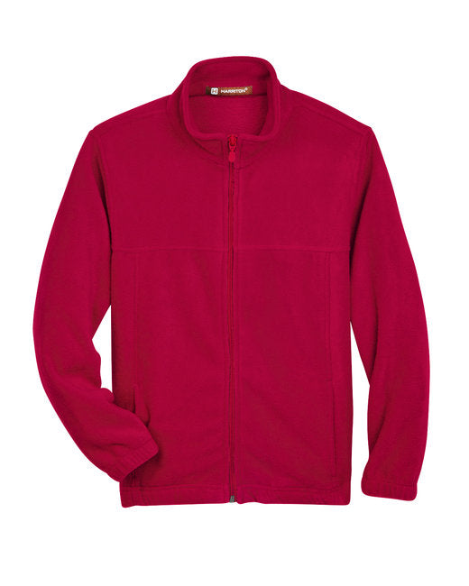 Custom Embroidered Harriton Youth 8 oz. Full-Zip Fleece - M990Y