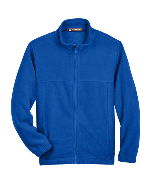 Custom Embroidered Harriton Youth 8 oz. Full-Zip Fleece - M990Y