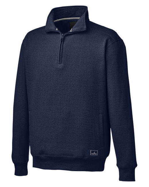 Custom Embroidered Nautica Men's Anchor Quarter-Zip Pullover - N17176