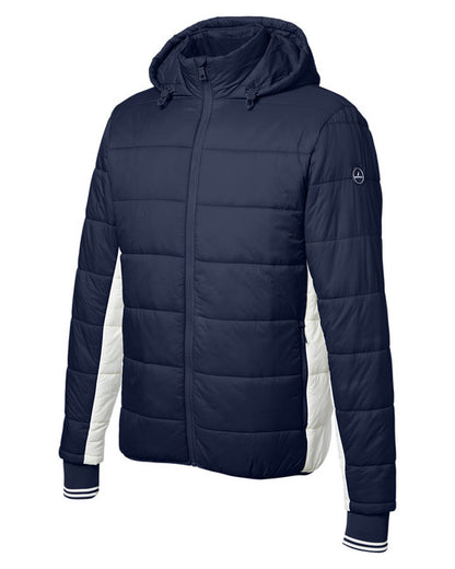 Custom Embroidered Nautica Men's Nautical Mile Puffer Packable Jacket - N17186