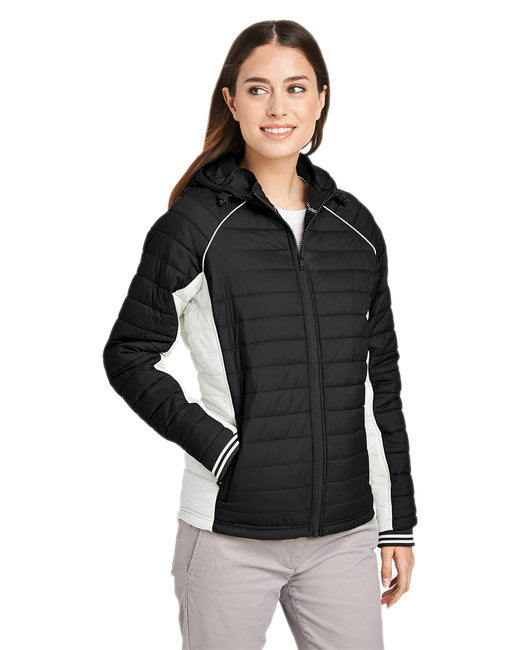 Custom Embroidered Nautica Ladies' Nautical Mile Puffer Packable Jacket - N17187