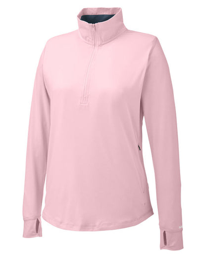 Custom Embroidered Nautica Ladies' Saltwater Quarter-Zip Pullover - N17925