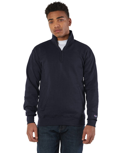 Custom Embroidered Champion Adult Powerblend® Quarter-Zip Pullover - S400
