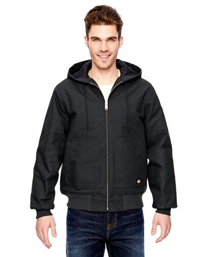 Custom Embroidered Dickies Men's Hooded Duck Jacket - TJ718