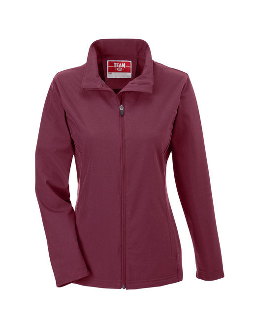 Custom Embroidered Team 365 Ladies' Leader Soft Shell Jacket - TT80W