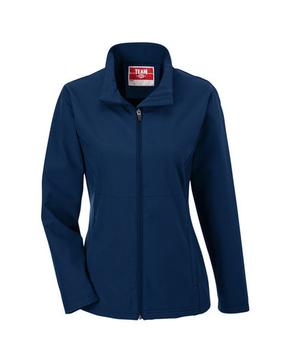Custom Embroidered Team 365 Ladies' Leader Soft Shell Jacket - TT80W
