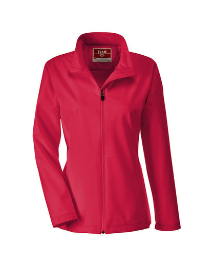 Custom Embroidered Team 365 Ladies' Leader Soft Shell Jacket - TT80W