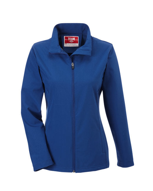 Custom Embroidered Team 365 Ladies' Leader Soft Shell Jacket - TT80W