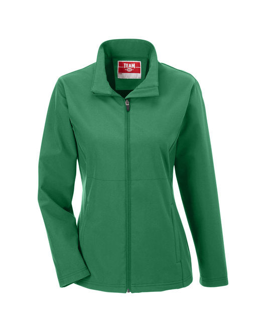 Custom Embroidered Team 365 Ladies' Leader Soft Shell Jacket - TT80W