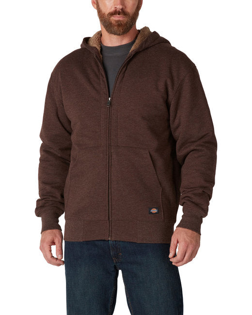 Custom Embroidered Dickies Men's Fleece-Lined Full-Zip Hooded Sweatshirt - TW457
